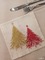 Trees ⫸ Spunlace Micro Πετσέτα Φαγητού Κόκκινο Χριστουγεννιάτικο Δέντρο 40x40- 40Χ40