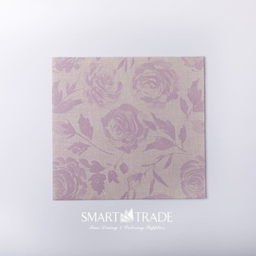 Plus Florence Malva ⫸ Airlaid Napkin Floral Purple