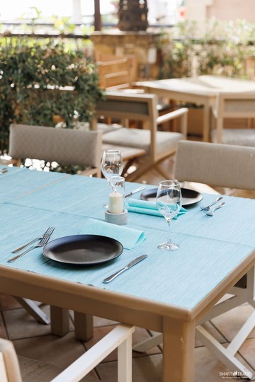 Melange Petrolio ⫸ Spunlace Micro Tablecloth