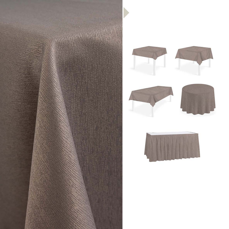 Washable Tablecloth -Monolin Creta- 150x150