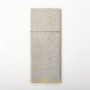 PLUS IUTA GRIGIO ⫸ 40x32cm grey airlaid tasca
