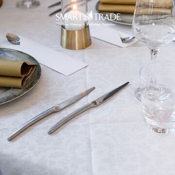 Plus Victoria Bianco ⫸ Airlaid Tablecloth In White Design