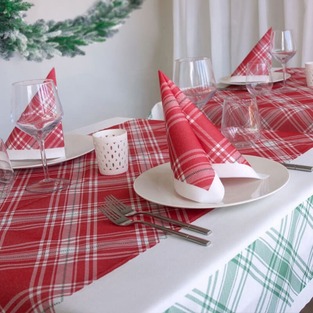 Scots Rosso  ⫸ Airlaid Table Set