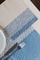 Plus Stoff Blue ⫸ Airlaid πετσέτα φαγητού με σχέδιο σε μπλε- 44x44cm