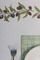 Plus Olivia ⫸ Airlaid Runner White with Olive Design- 120Χ48