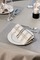 Plus Gourmet Fume ⫸ Airlaid Napkin Checkered Pattern Grey- 40x40cm