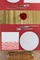 Recycled Bordeaux ⫸ Airwave Placemat Red- 30x48cm