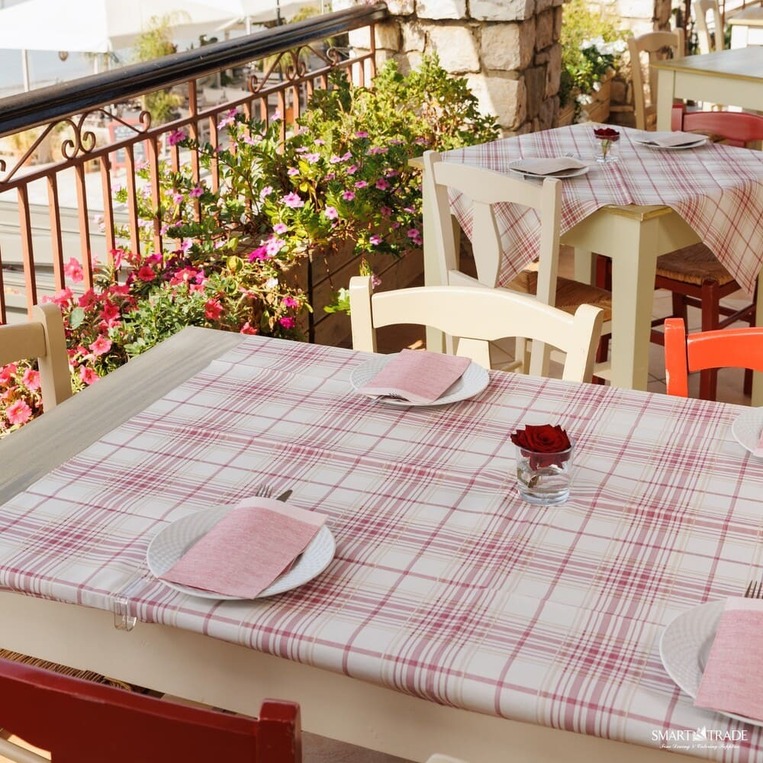OSTERIA BORDEAUX | Τραπεζομάντηλο Χάρτινο 2φυλλο