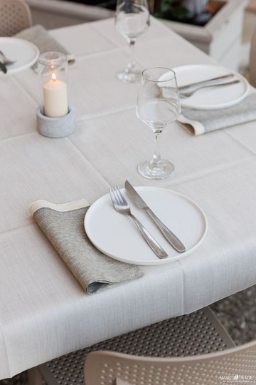 Plus Flem Sabbia ⫸ Airlaid Tablecloth Beige