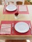 Recycled Bordeaux ⫸ Airwave Placemat Red- 30x48cm