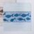 Plus Marea Blu ⫸ Airlaid πετσέτα φαγητού με σχέδιο ψαράκια μπλε- 40x40cm