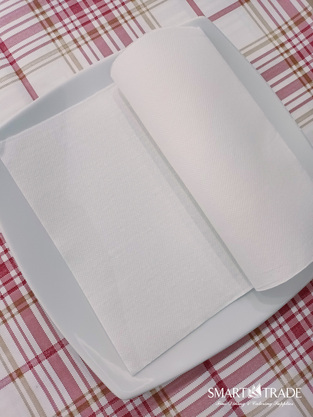 Bianco ⫸ Paper Napkin White- 38x38cm