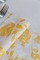 Mono Garden Giallo ⫸ Airlaid Πετσέτα Φαγητού Με Σχέδιο Κίτρινο 40x40cm