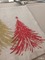 Trees ⫸ Spunlace Micro Πετσέτα Φαγητού Κόκκινο Χριστουγεννιάτικο Δέντρο 40x40- 40Χ40