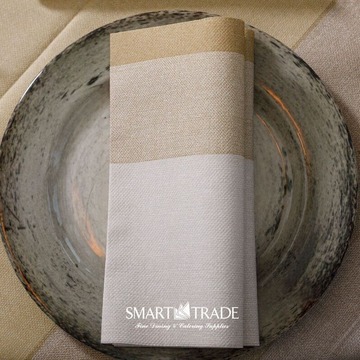 Stoff Oro ⫸ Airlaid πετσέτα φαγητού με σχέδιο σε χρυσό