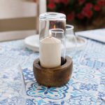 Mori-Επιτραπέζιο Φωτιστικό Ξύλινο-15,5cm