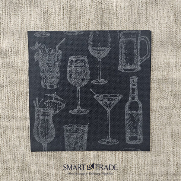 Smart Point 20x20 Tissue Drink nero